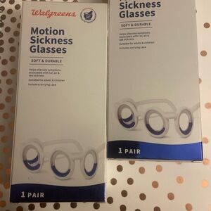 Walgreens Motion Sickness Glasses 2pk